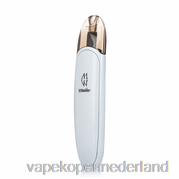 Elektronische Sigaret Vape Boulder Twilight Pod-systeem Wit